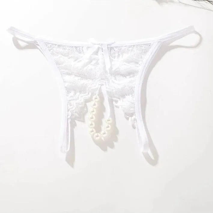 6 Pack Ladies Sexy Panties underwear with pearls