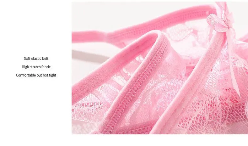 6 Pack Ladies Sexy Panties underwear with pearls