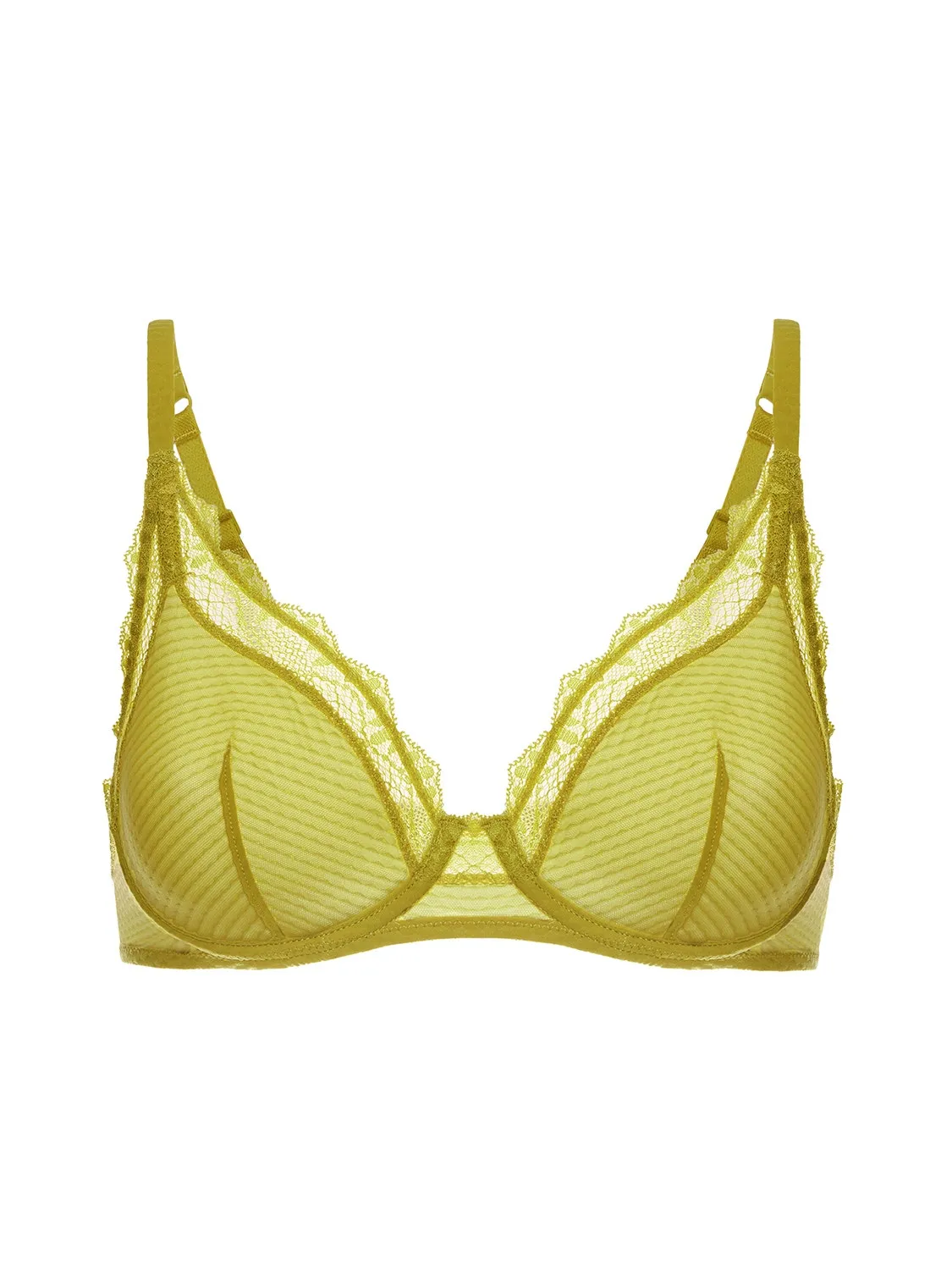 Candide Underwire Plunge - Matcha