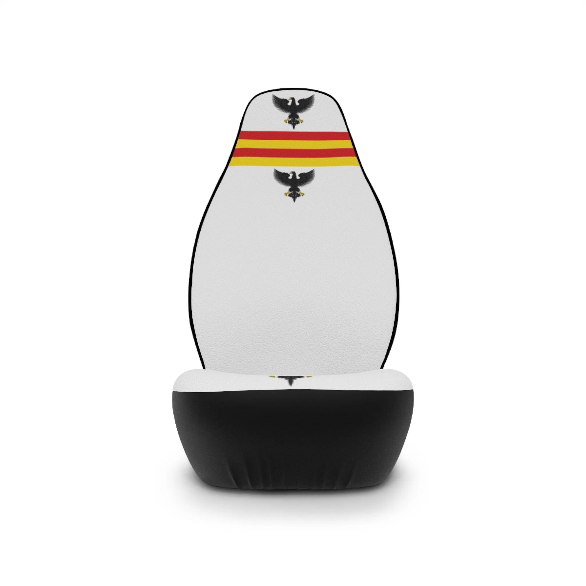 Custom Car Seat Covers with Bold Eagle Design - Perfect for Car Enthusiasts