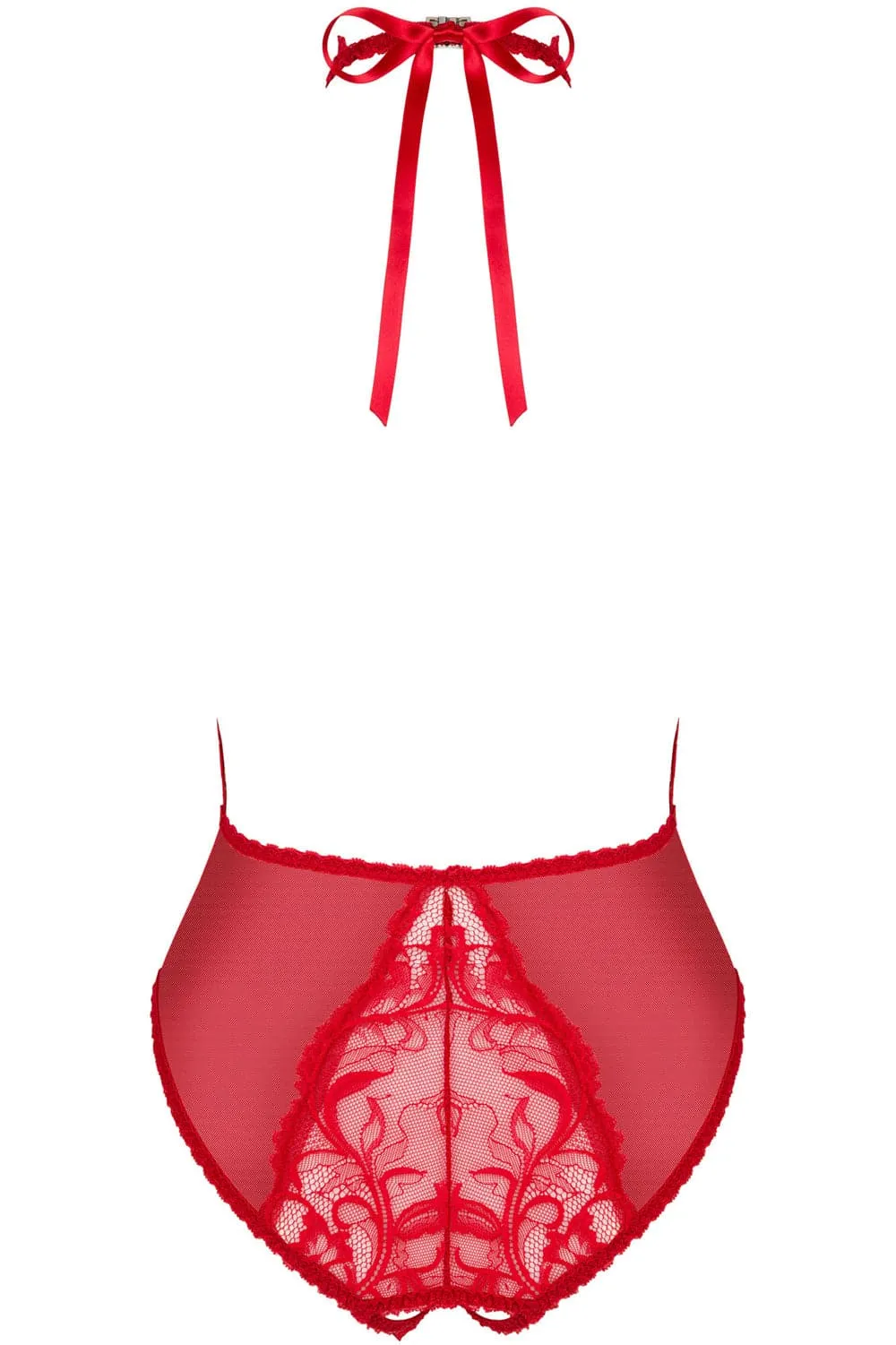 Dagmarie Crotchless Halterneck Bodysuit