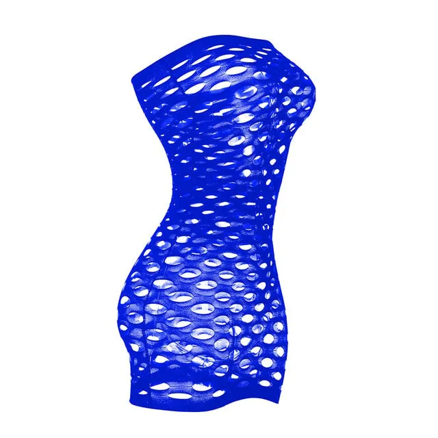 Elasticity Cotton Lenceria Sexy Lingerie Hot Mesh Baby Doll Dress Erotic Lingerie For Women Sex Costumes Fishnet Underwear