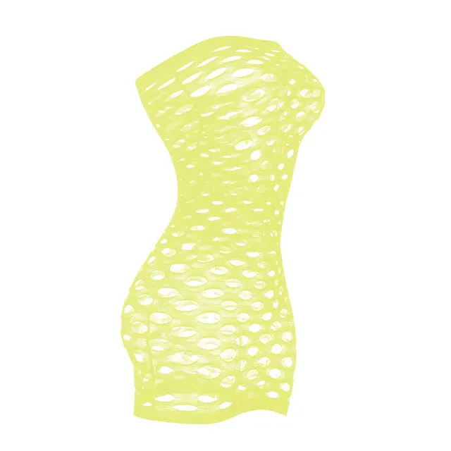 Elasticity Cotton Lenceria Sexy Lingerie Hot Mesh Baby Doll Dress Erotic Lingerie For Women Sex Costumes Fishnet Underwear