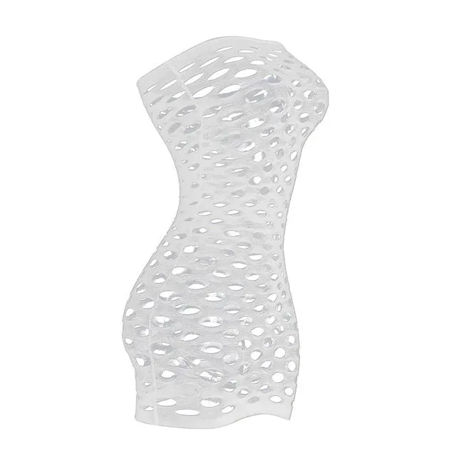 Elasticity Cotton Lenceria Sexy Lingerie Hot Mesh Baby Doll Dress Erotic Lingerie For Women Sex Costumes Fishnet Underwear