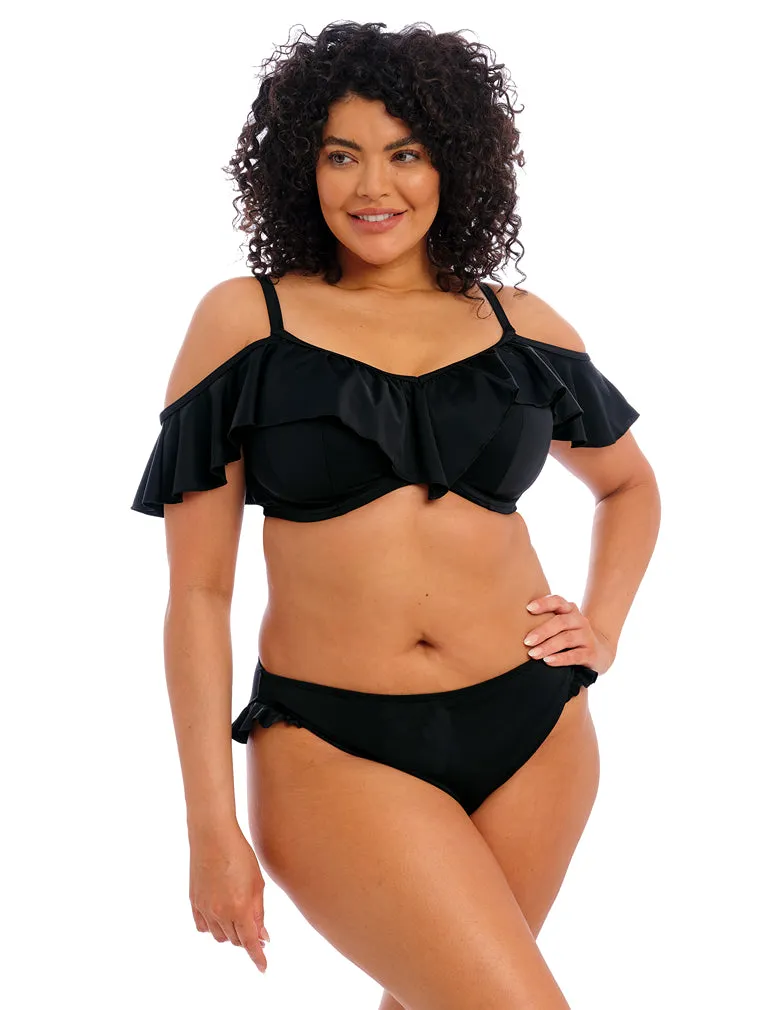 Elomi ES7288 Plain Sailing Black High Leg Bikini Brief