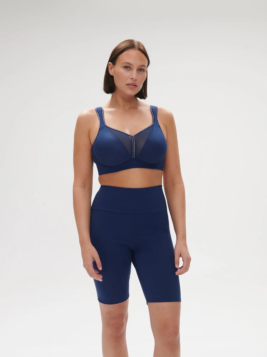 Harmony Bike Short - Midnight Blue
