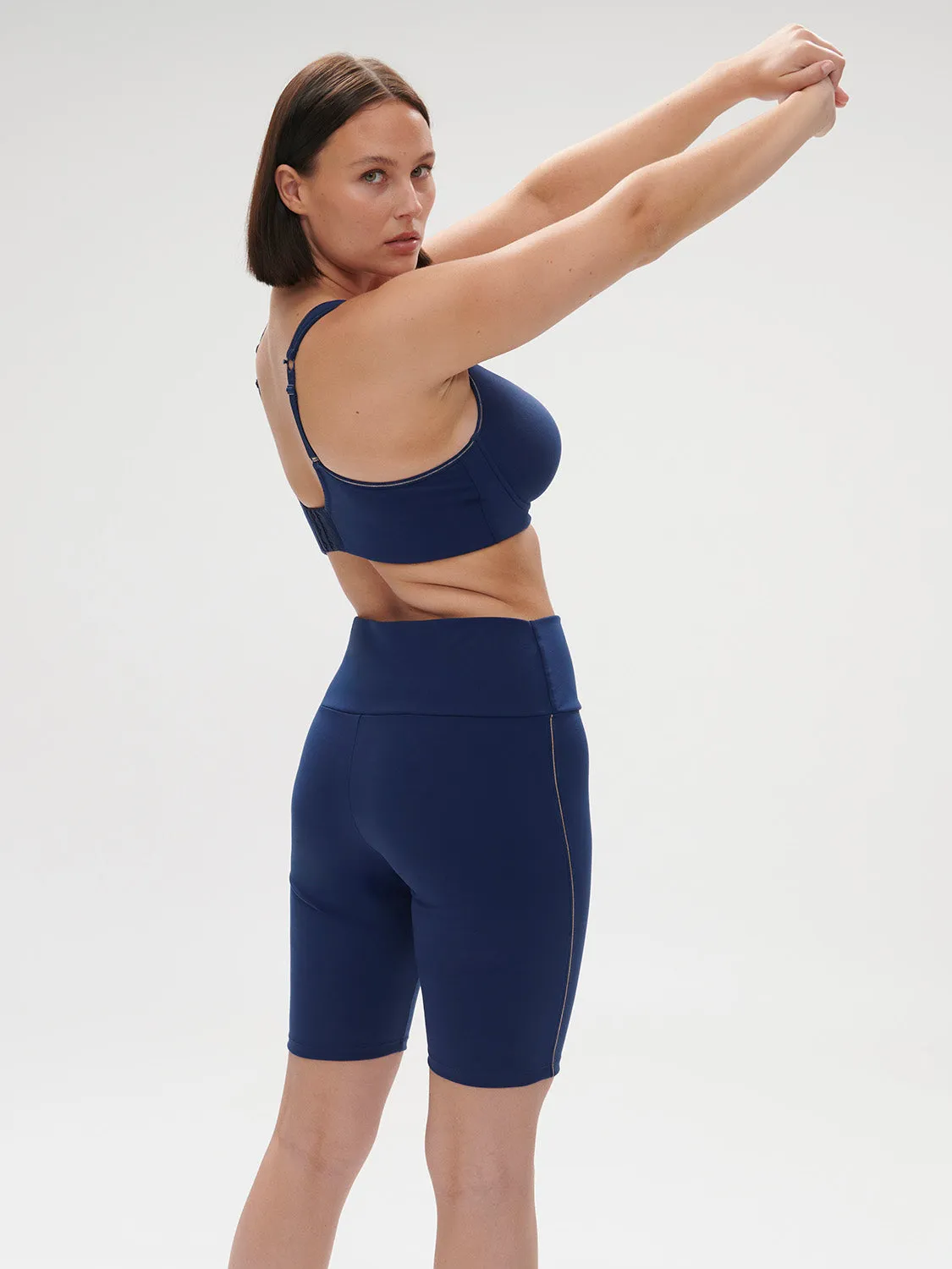 Harmony Bike Short - Midnight Blue