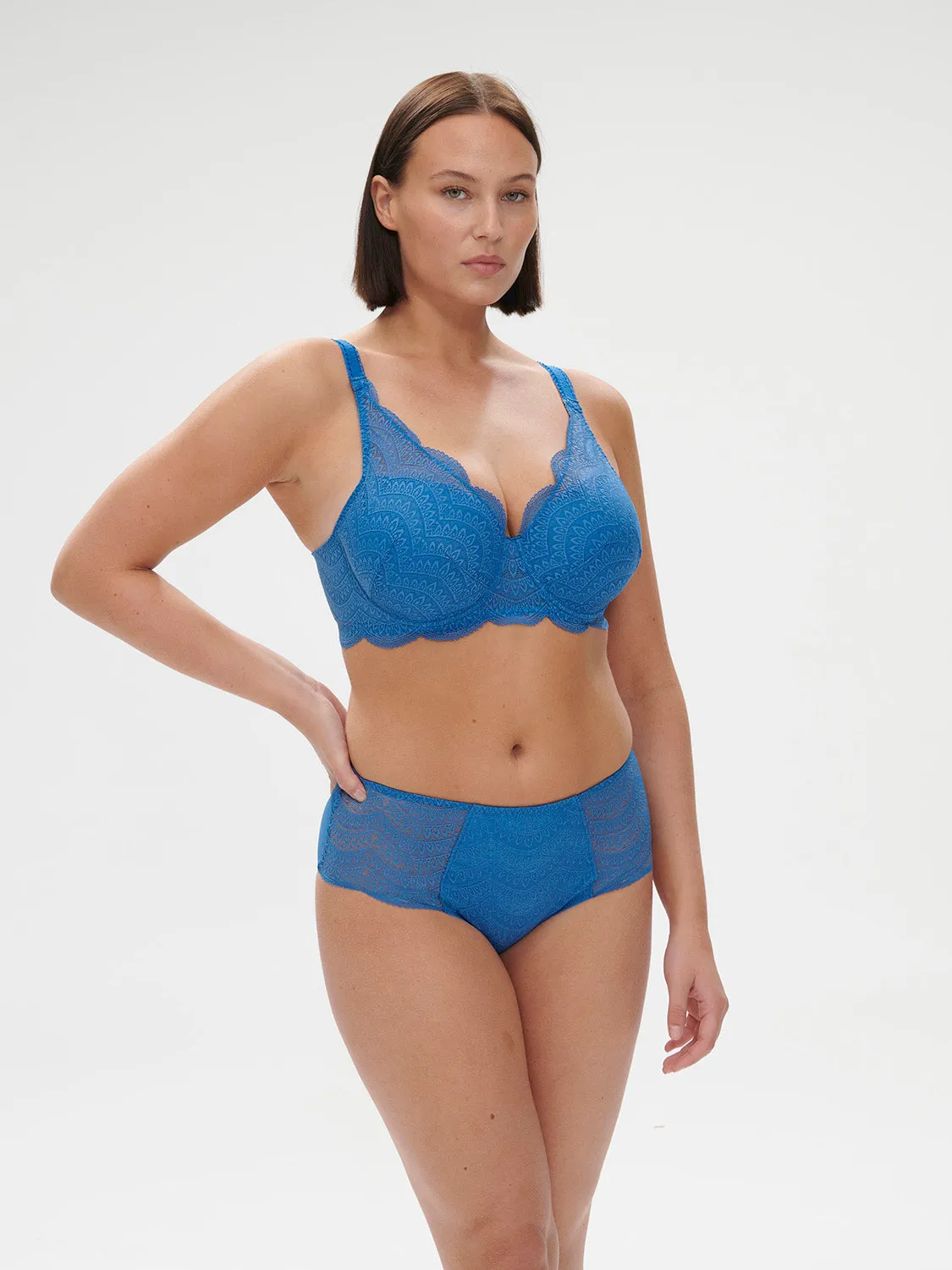 Karma Triangle 3D Demi - Myosotis Blue