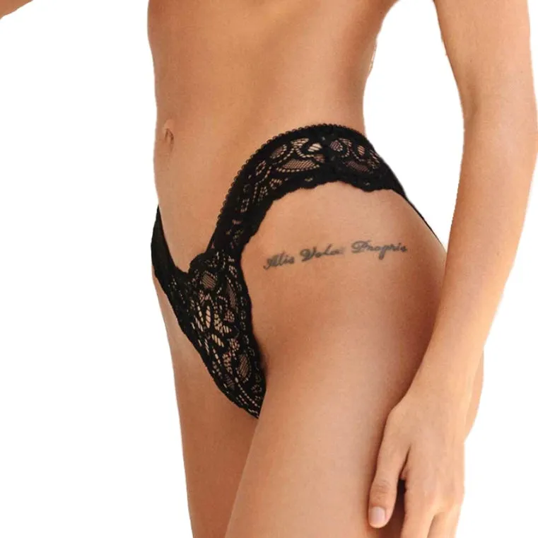 Naran Goddess Thong Jet Black