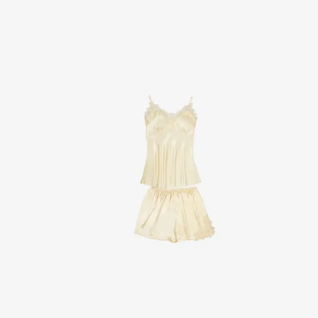 New Women Satin Sleepwear Fashion Nightgowns Imitation Ice Silk Sleepwear Dresses Night Dress Women's Sexy Lingerie Nightdresses
