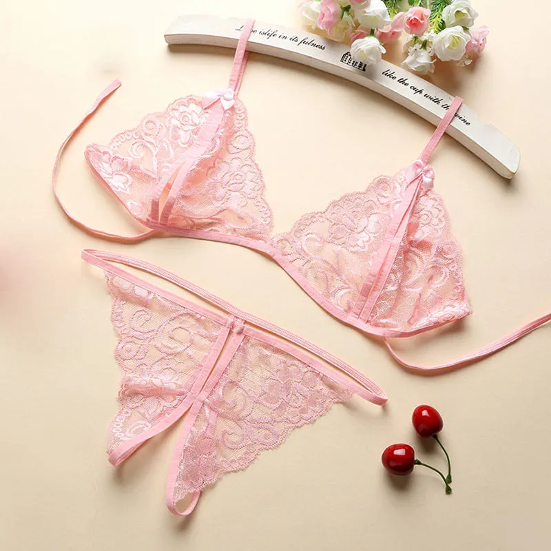 Sexy Lingerie Chiffon Set