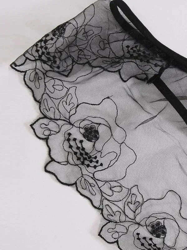 Sexy Lingerie Love Three-Point Bralette Set