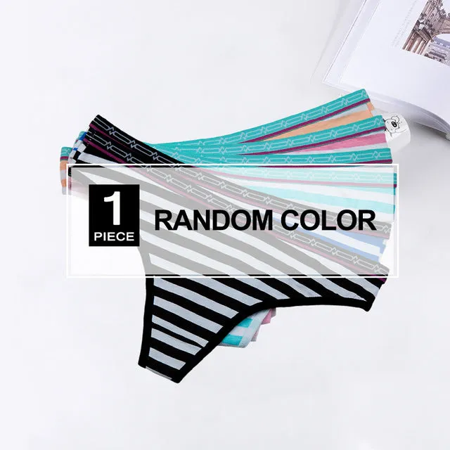Sexy Lingerie Women's Cotton G-String Thong Panties String Underwear Women Briefs Pants Intimate Ladies Low-Rise Dropshipping
