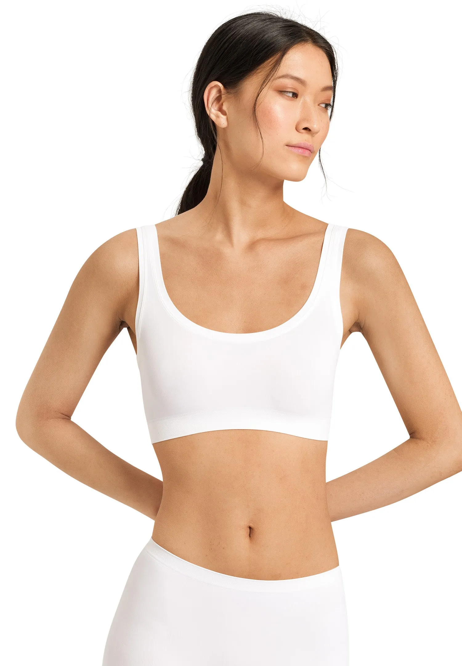 Touch Feeling Crop White