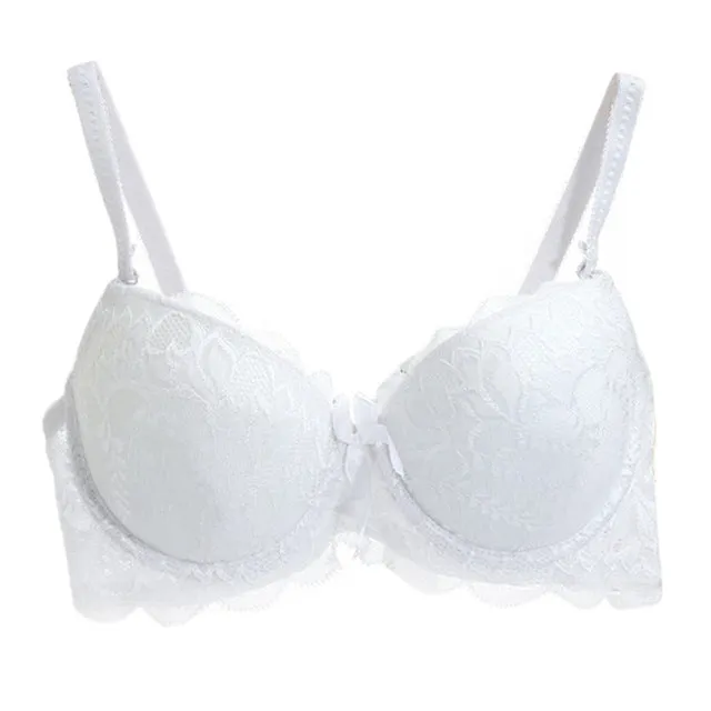 Women Padded Bras for Lady Lace Sexy Lingerie Brassiere Sexy Lace Floral Bra Bralette Underwear