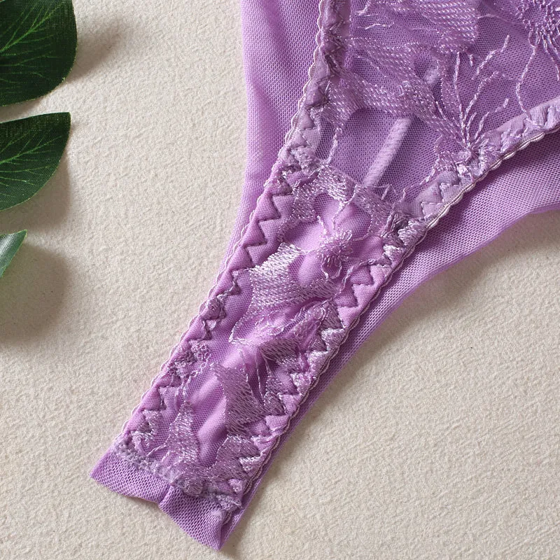 Women's Sexy Lingerie Set Lace See Through Set